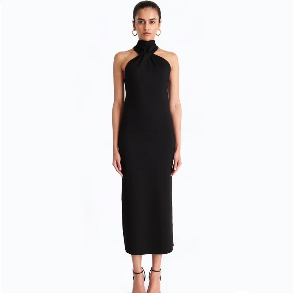 RONNY KOBO Elsa Gown BNWT Black Floor Length Dress (SOLD OUT, originally $328)
